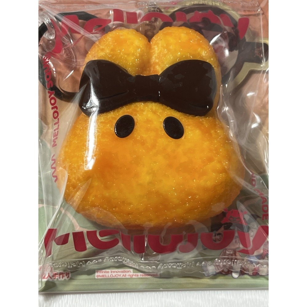 MelloJoy Mini Land Toasty Bunny Tiny Small Squishy Stress Relief Dry Yogurt NIB